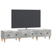 Cabinet TV Gri Beton 147 x 34,5 x 30 cm Lemn prelucrat - WALTI WALTI