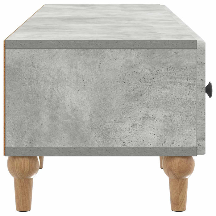Cabinet TV Gri Beton 147 x 34,5 x 30 cm Lemn prelucrat - WALTI WALTI