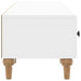 Cabinet TV Alb foarte lucios 147 x 34,5 x 30 cm Lemn prelucrat - WALTI WALTI