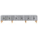 Cabinet TV Sonoma gri 147 x 34,5 x 30 cm Lemn prelucrat - WALTI WALTI