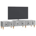 Cabinet TV Sonoma gri 147 x 34,5 x 30 cm Lemn prelucrat - WALTI WALTI