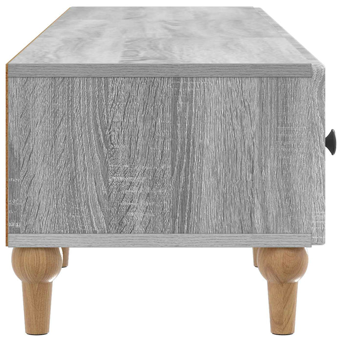 Cabinet TV Sonoma gri 147 x 34,5 x 30 cm Lemn prelucrat - WALTI WALTI