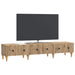 Cabinet TV Stejar Artizanal 147 x 34,5 x 30 cm Lemn prelucrat - WALTI WALTI