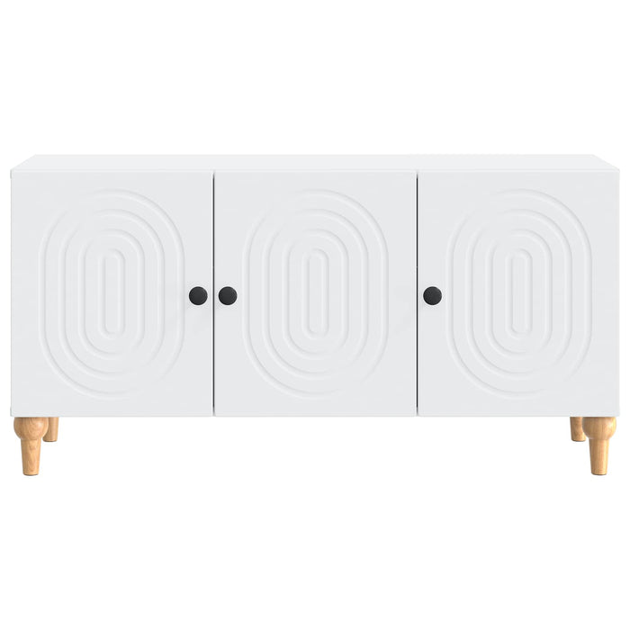 Cabinet TV Alb 99 x 34,5 x 50 cm Lemn prelucrat - WALTI WALTI