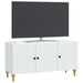 Cabinet TV Alb 99 x 34,5 x 50 cm Lemn prelucrat - WALTI WALTI