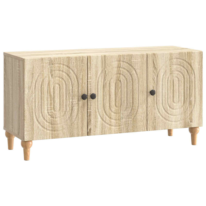 Cabinet TV Stejar Sonoma 99 x 34,5 x 50 cm Lemn prelucrat - WALTI WALTI