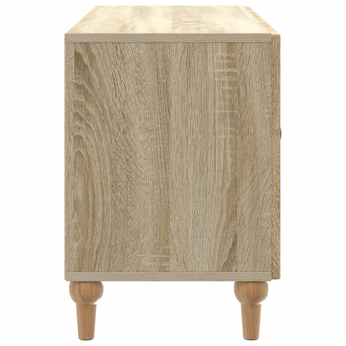 Cabinet TV Stejar Sonoma 99 x 34,5 x 50 cm Lemn prelucrat - WALTI WALTI