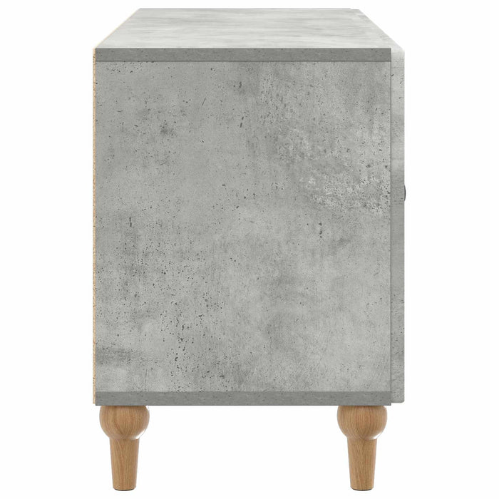 Cabinet TV Gri Beton 99 x 34,5 x 50 cm Lemn prelucrat - WALTI WALTI