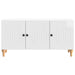 Cabinet TV Alb foarte lucios 99 x 34,5 x 50 cm Lemn prelucrat - WALTI WALTI