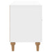 Cabinet TV Alb foarte lucios 99 x 34,5 x 50 cm Lemn prelucrat - WALTI WALTI