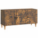 Cabinet TV Stejar fumuriu 99 x 34,5 x 50 cm Lemn prelucrat - WALTI WALTI