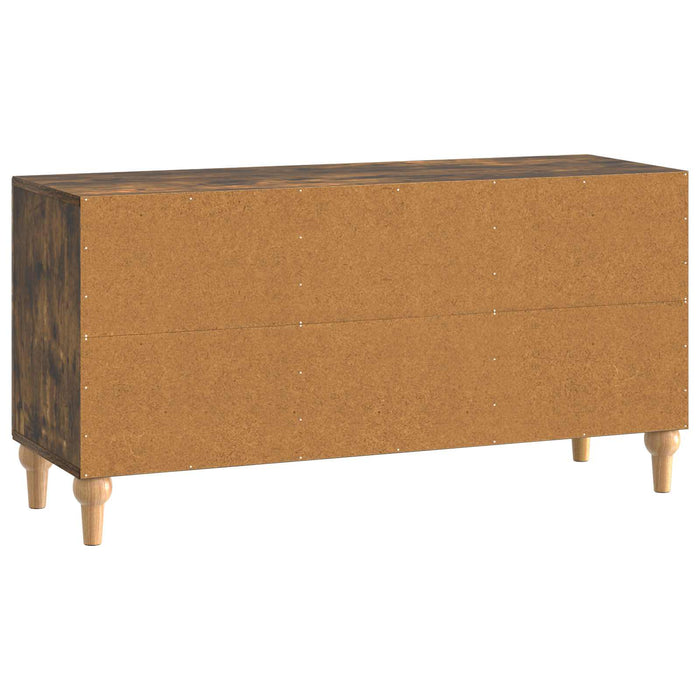 Cabinet TV Stejar fumuriu 99 x 34,5 x 50 cm Lemn prelucrat - WALTI WALTI