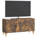 Cabinet TV Stejar fumuriu 99 x 34,5 x 50 cm Lemn prelucrat - WALTI WALTI