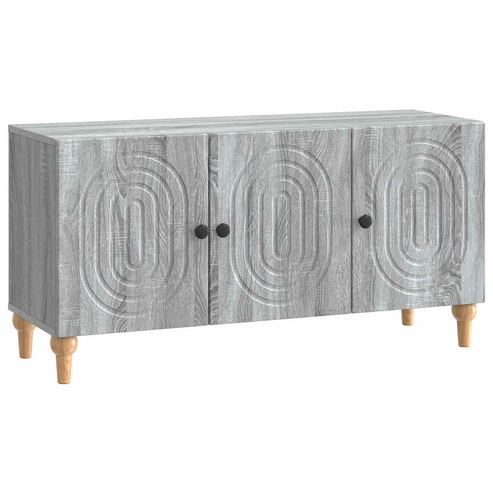 Cabinet TV Sonoma gri 99 x 34,5 x 50 cm Lemn prelucrat - WALTI WALTI