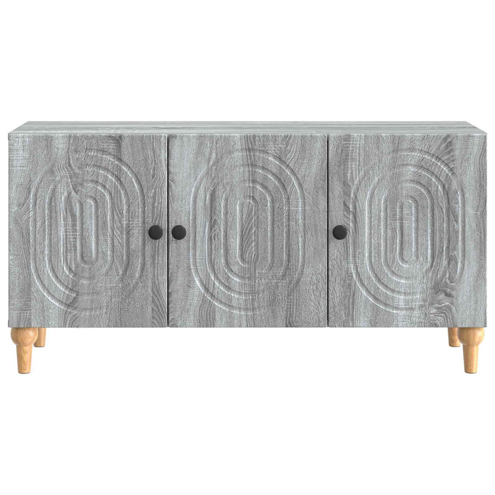 Cabinet TV Sonoma gri 99 x 34,5 x 50 cm Lemn prelucrat - WALTI WALTI
