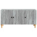 Cabinet TV Sonoma gri 99 x 34,5 x 50 cm Lemn prelucrat - WALTI WALTI