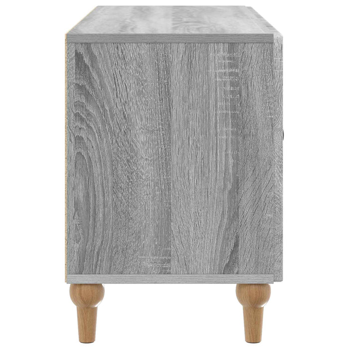 Cabinet TV Sonoma gri 99 x 34,5 x 50 cm Lemn prelucrat - WALTI WALTI