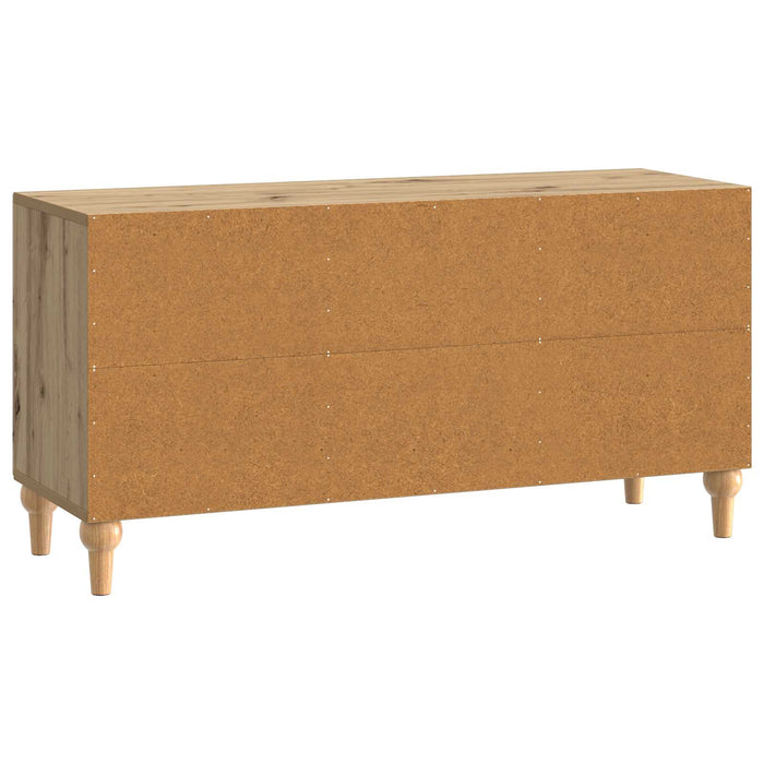 Cabinet TV Stejar Artizanal 99 x 34,5 x 50 cm Lemn prelucrat - WALTI WALTI