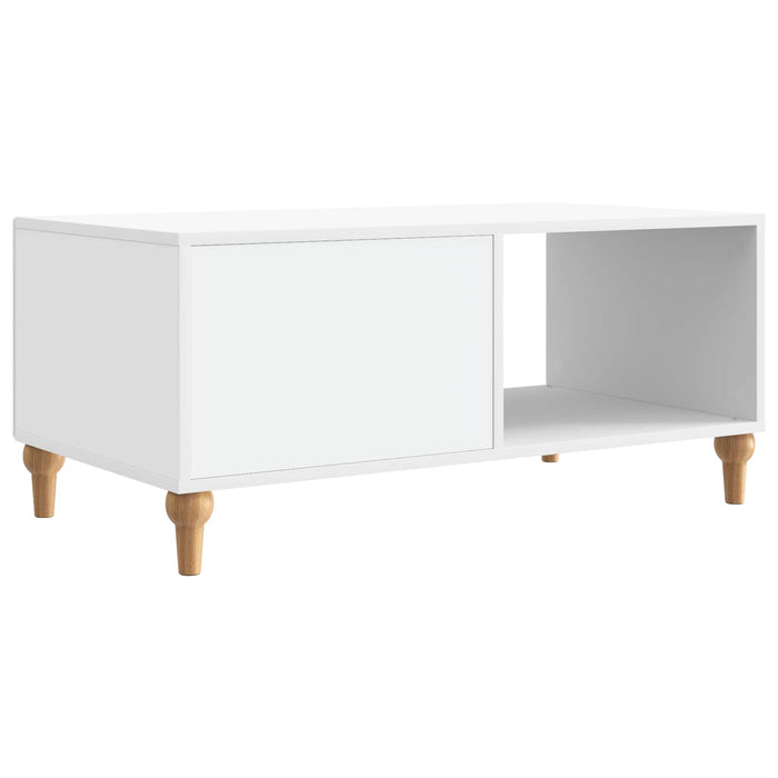 Masă de cafea Alb 90 x 50 x 40 cm Lemn prelucrat - WALTI WALTI