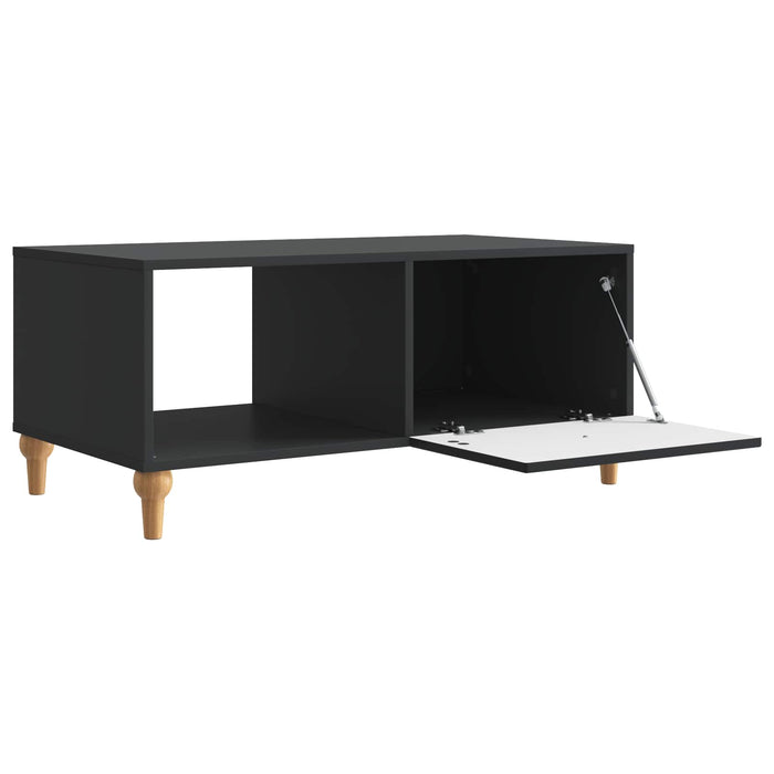 Masă de cafea Negru 90 x 50 x 40 cm Lemn prelucrat - WALTI WALTI