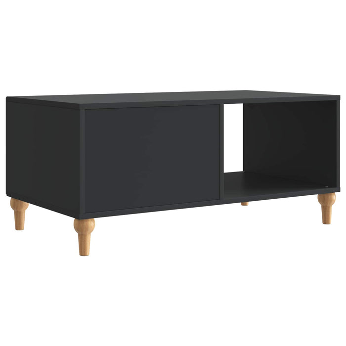 Masă de cafea Negru 90 x 50 x 40 cm Lemn prelucrat - WALTI WALTI
