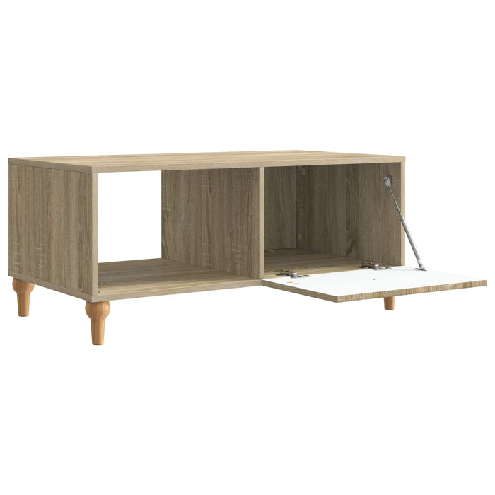 Masă de cafea Stejar Sonoma 90 x 50 x 40 cm Lemn prelucrat - WALTI WALTI