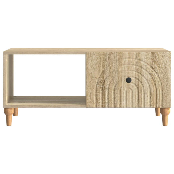 Masă de cafea Stejar Sonoma 90 x 50 x 40 cm Lemn prelucrat - WALTI WALTI
