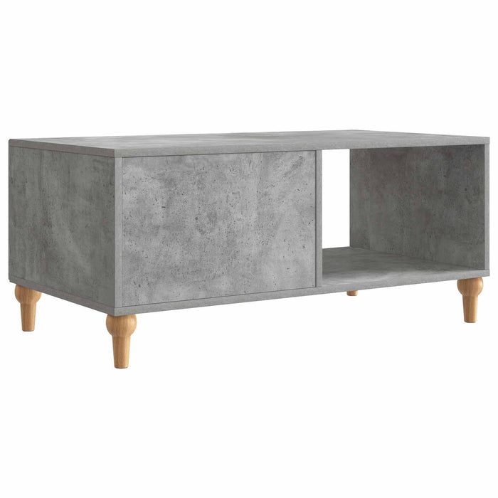 Masă de cafea Gri Beton 90 x 50 x 40 cm Lemn prelucrat - WALTI WALTI