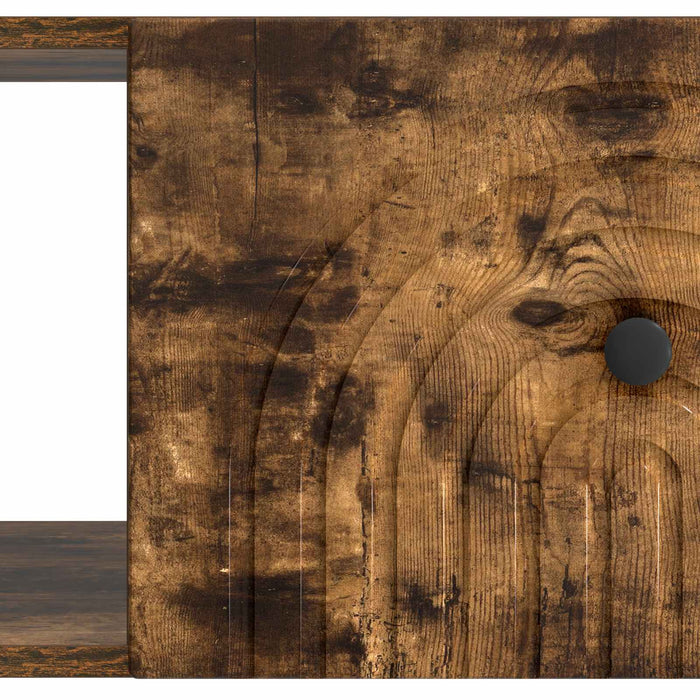 Masă de cafea Stejar fumuriu 90 x 50 x 40 cm Lemn prelucrat - WALTI WALTI