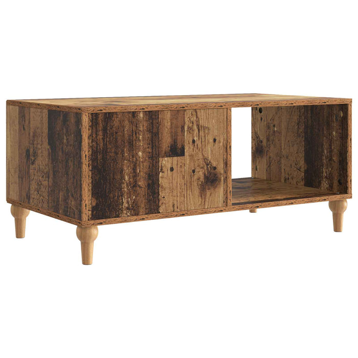 Masă de cafea Lemn vechi 90 x 50 x 40 cm Lemn prelucrat - WALTI WALTI