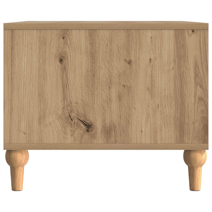 Masă de cafea Stejar Artizanal 90 x 50 x 40 cm Lemn prelucrat - WALTI WALTI