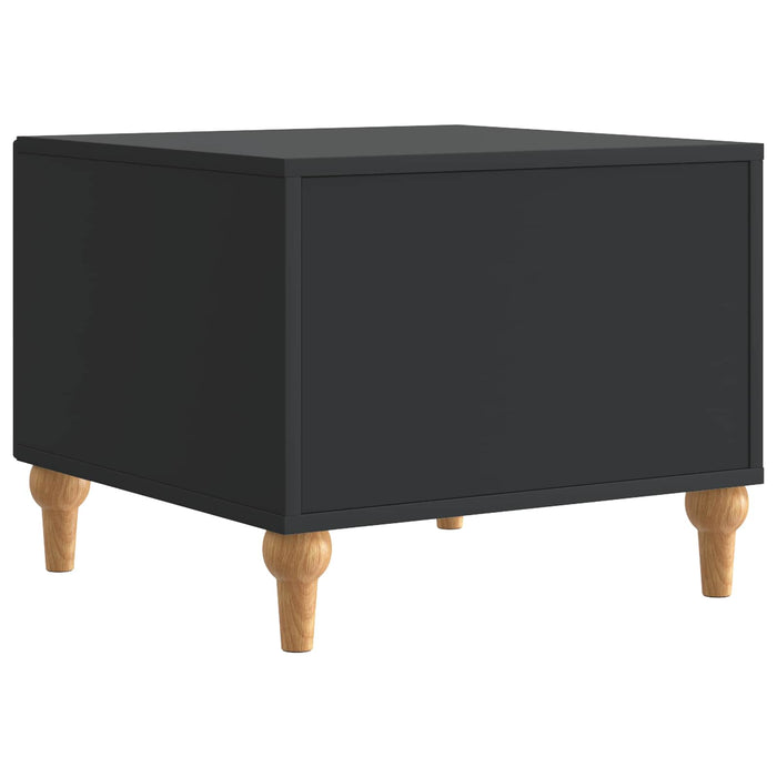 Masă de cafea cu sertar Negru 49 x 50 x 40 cm Lemn prelucrat - WALTI WALTI