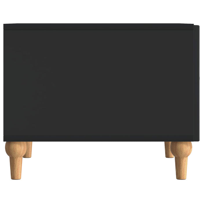 Masă de cafea cu sertar Negru 49 x 50 x 40 cm Lemn prelucrat - WALTI WALTI