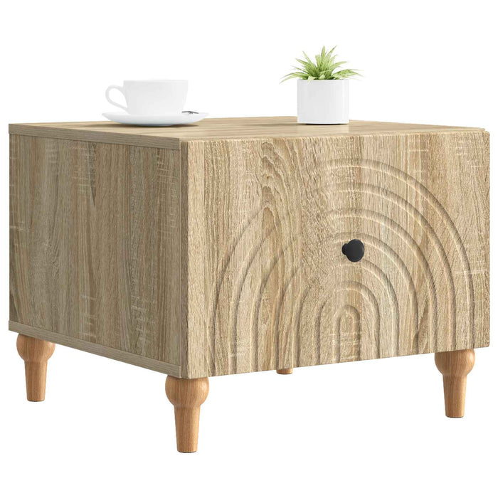 Masă de cafea Stejar Sonoma 49 x 50 x 40 cm Lemn prelucrat - WALTI WALTI