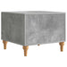 Masă de cafea Gri Beton 49 x 50 x 40 cm Lemn prelucrat - WALTI WALTI