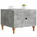 Masă de cafea Gri Beton 49 x 50 x 40 cm Lemn prelucrat - WALTI WALTI