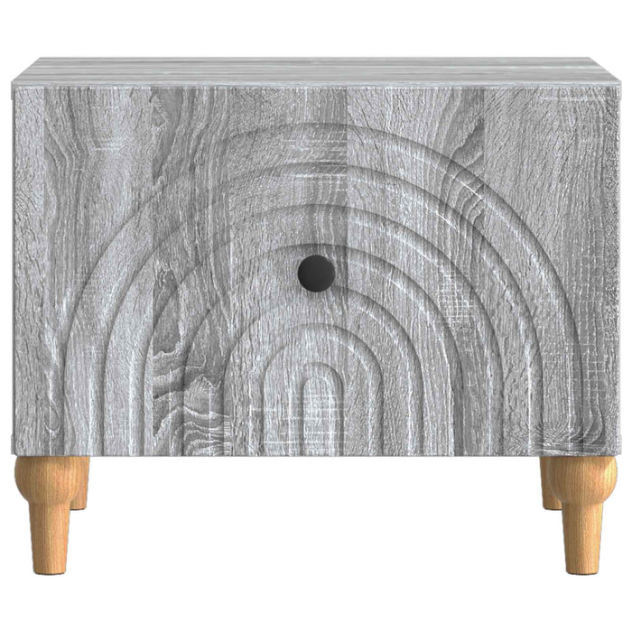 Masă de cafea Sonoma gri 49 x 50 x 40 cm Lemn prelucrat - WALTI WALTI