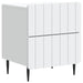 Dulap de noapte Alb 43 x 34,5 x 49,5 cm Lemn prelucrat - WALTI WALTI