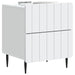 Dulap de noapte Alb 43 x 34,5 x 49,5 cm Lemn prelucrat - WALTI WALTI