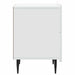 Dulap de noapte Alb 43 x 34,5 x 49,5 cm Lemn prelucrat - WALTI WALTI