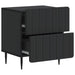 Dulap de noapte 2 pcs Negru 43 x 34,5 x 49,5 cm Lemn prelucrat - WALTI WALTI