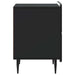 Dulap de noapte 2 pcs Negru 43 x 34,5 x 49,5 cm Lemn prelucrat - WALTI WALTI