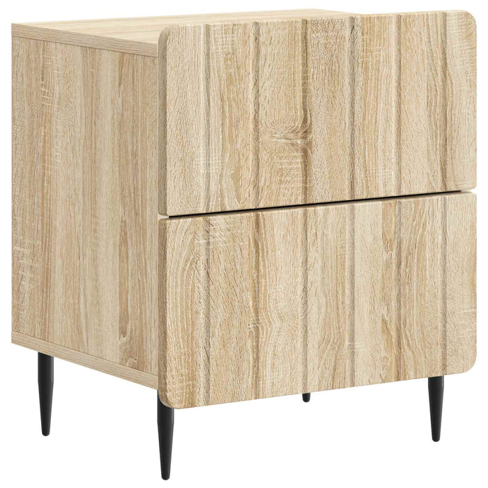 Dulap de noapte cu sertar Stejar Sonoma 43 x 34,5 x 49,5 cm - WALTI WALTI