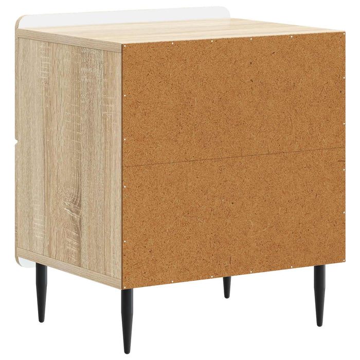 Dulap de noapte cu sertar Stejar Sonoma 43 x 34,5 x 49,5 cm - WALTI WALTI