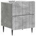 Dulap de noapte Gri Beton 43 x 34,5 x 49,5 cm Lemn prelucrat - WALTI WALTI