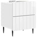 Dulap de noapte 2 pcs Alb foarte lucios 43 x 34,5 x 49,5 cm - WALTI WALTI