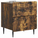 Dulap de noapte 2 pcs Stejar fumuriu 43 x 34,5 x 49,5 cm - WALTI WALTI