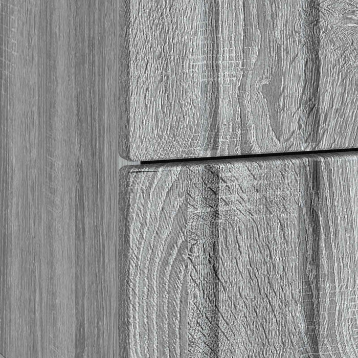 Dulap de noapte Sonoma gri 43 x 34,5 x 49,5 cm Lemn prelucrat - WALTI WALTI