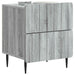 Dulap de noapte cu sertar 2 pcs Sonoma gri 43 x 34,5 x 49,5 cm - WALTI WALTI