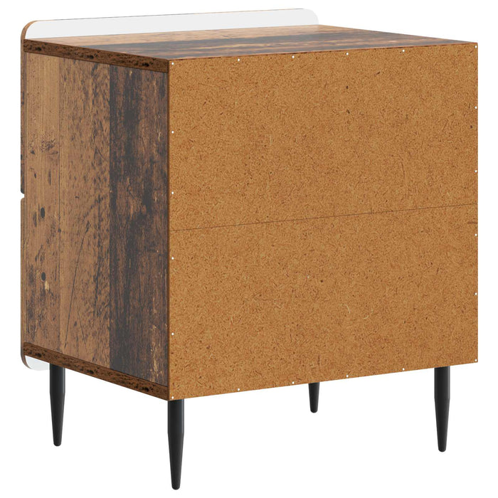 Dulap de noapte Lemn vechi 43 x 34,5 x 49,5 cm Lemn prelucrat - WALTI WALTI